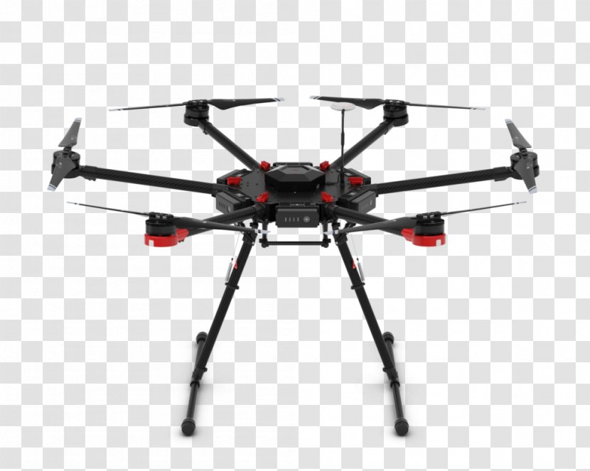 DJI Matrice 600 Pro Camera Quadcopter - Helicopter Rotor Transparent PNG