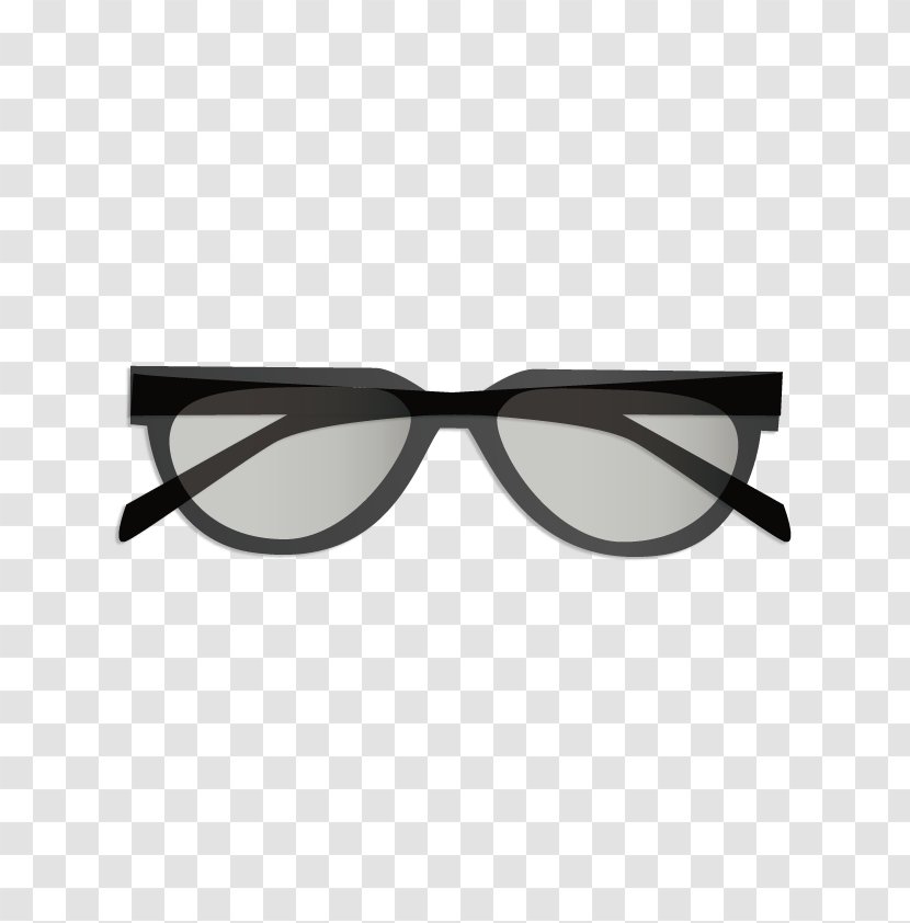 Glasses Logo Optics - Eyewear - Vector Black Sunglasses Transparent PNG