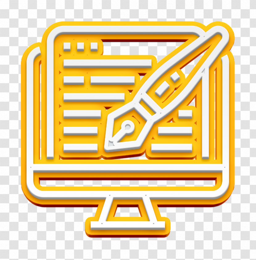 Writer Icon Creative Icon Transparent PNG