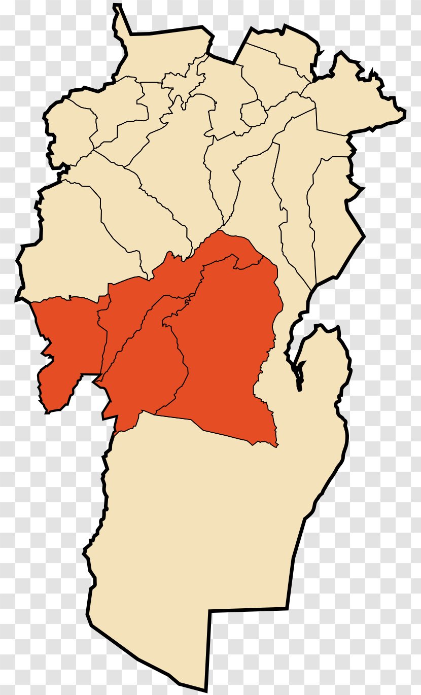 Aïn Touila District Districts Of Algeria Daïra Chechar - Area - 40 % Transparent PNG