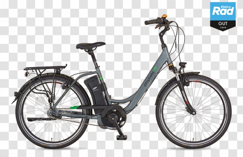 Electric Bicycle Prophete E-Bike Alu-City Elektro Hub Gear - E Bike Transparent PNG