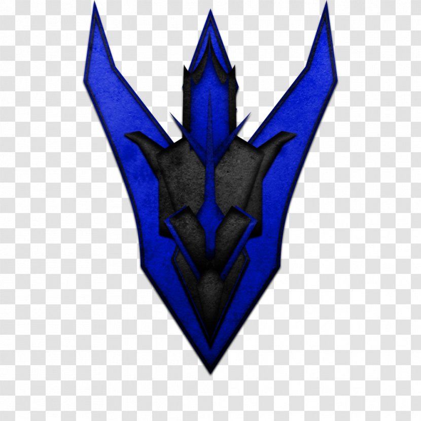 Leaf Symbol Character Electric Blue - Wing Transparent PNG