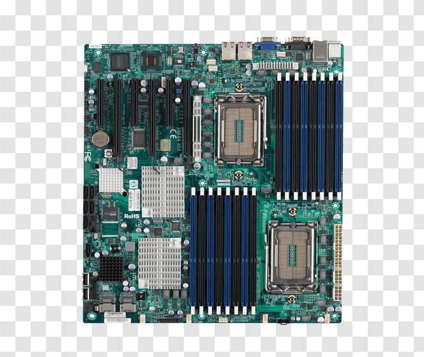Motherboard Central Processing Unit Computer Servers Super Micro Computer, Inc. Socket G34 - Xeon Transparent PNG