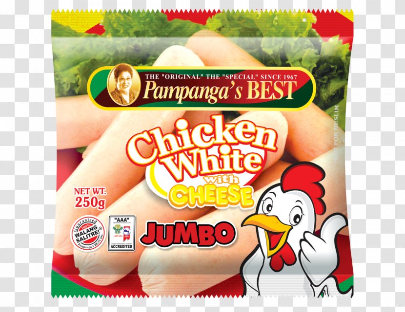 Hot Dog Junk Food Pampanga's Best Plant Snack - Cheese Chicken Transparent PNG