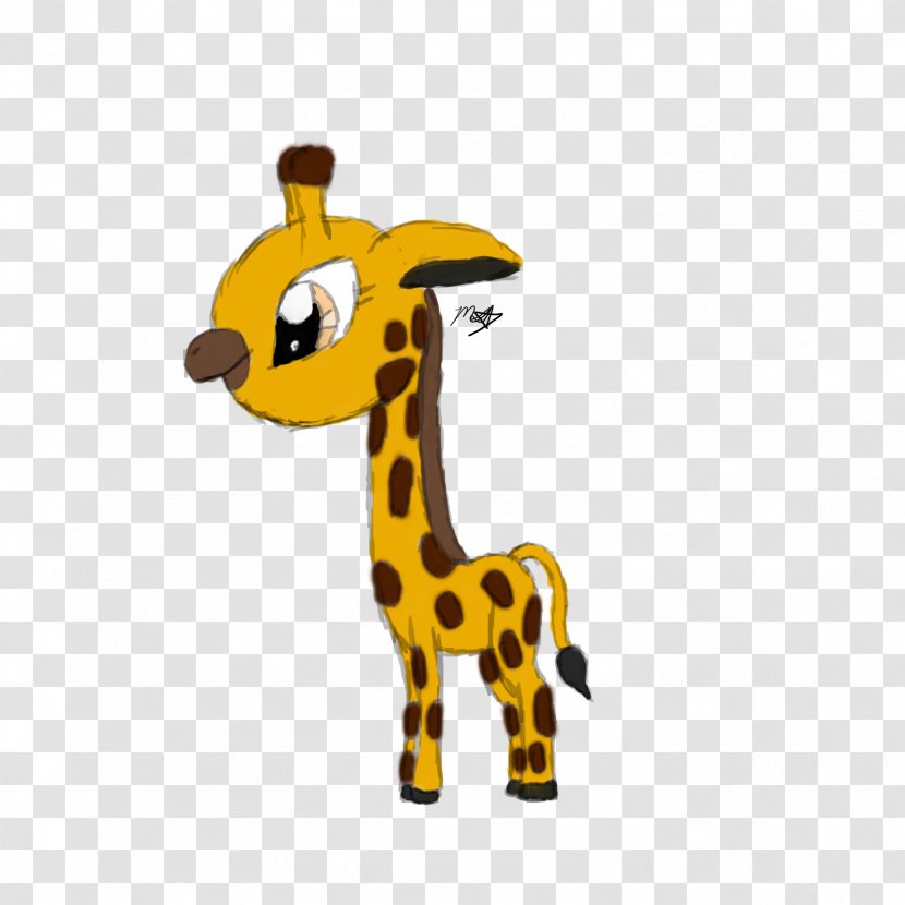 Giraffe Cat Terrestrial Animal Clip Art - Fauna Transparent PNG