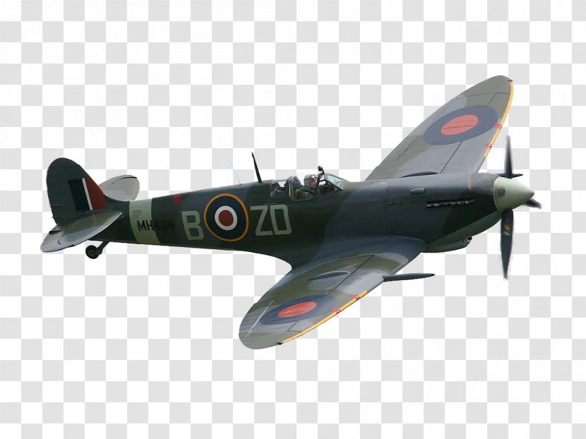 Supermarine Spitfire Airplane Aircraft Focke-Wulf Fw 190 Second World War - Wing Transparent PNG
