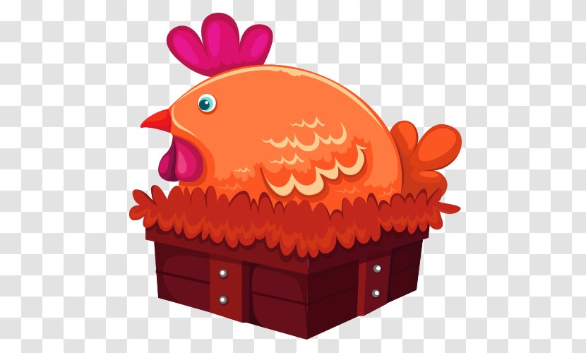 Chicken Coop Egg - Cartoon Transparent PNG