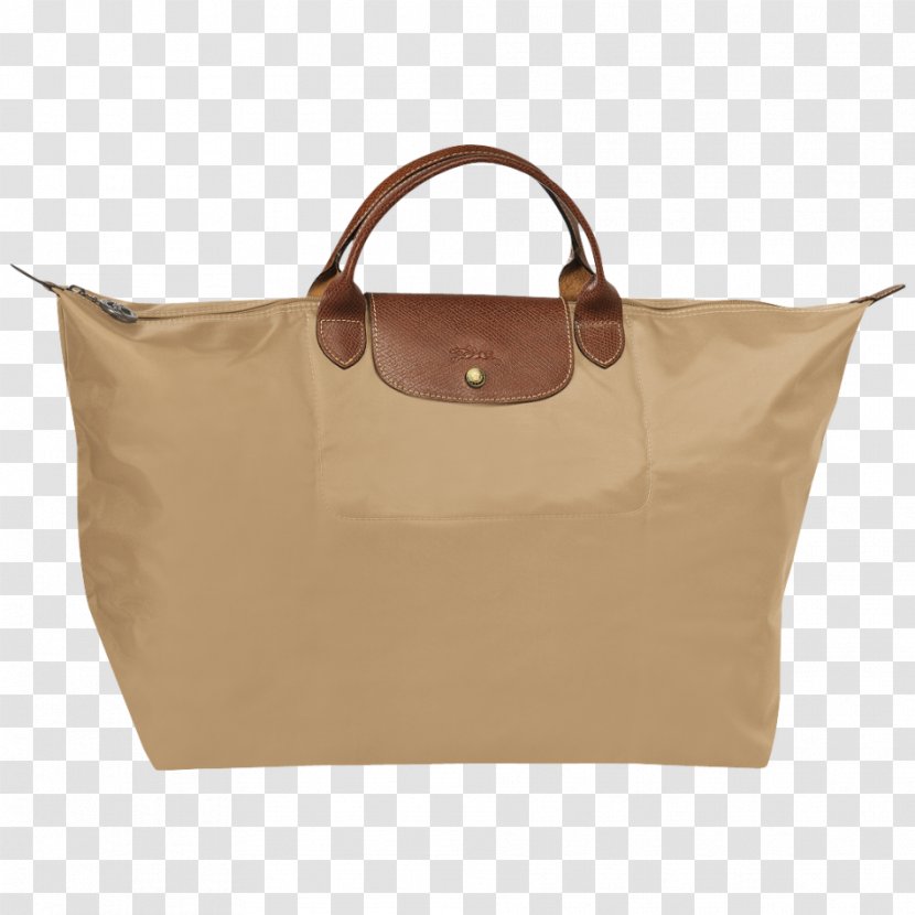Longchamp Handbag Pliage Tote Bag - Nylon - Mulberry Transparent PNG