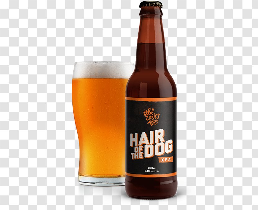 Ale Hair Of The Dog Beer Bottle Lager - Wheat - Five Wives Pale Transparent PNG