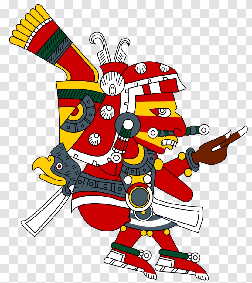 Codex Borgia Xipe Totec Aztec Mythology Tezcatlipoca - Xochipilli Transparent PNG