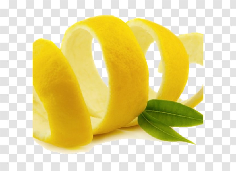 Lemon Peel Orange Juice Zest - Yellow - Plant Transparent PNG