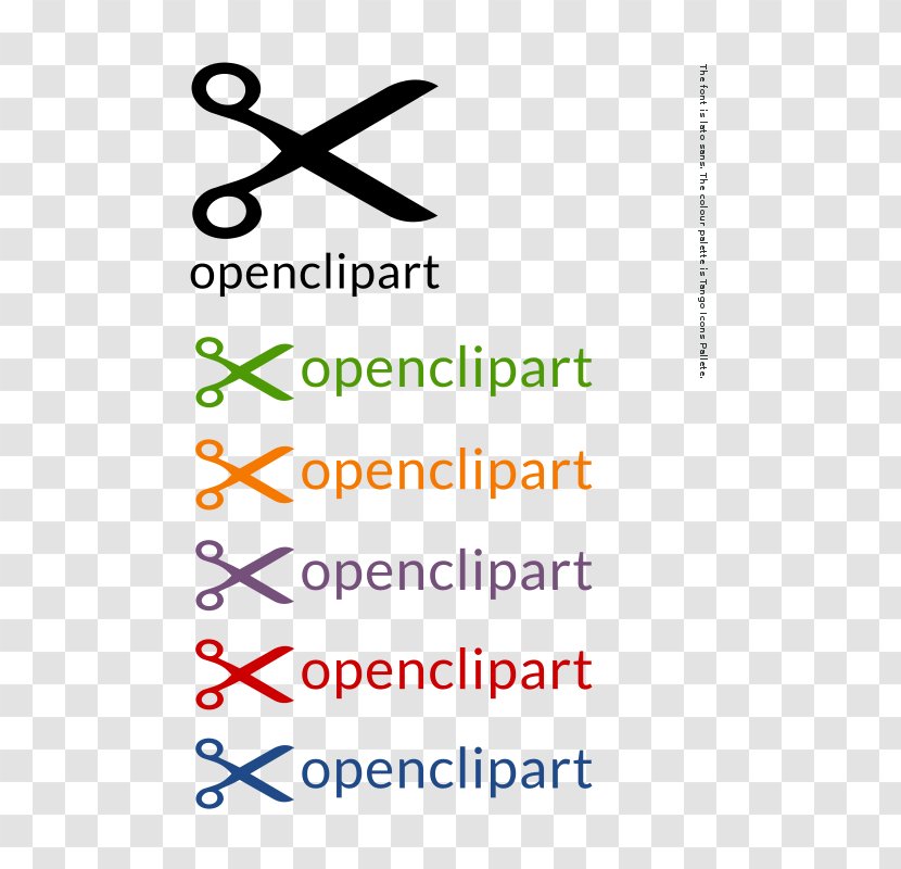 Paper Scissors Logo Clip Art Transparent PNG