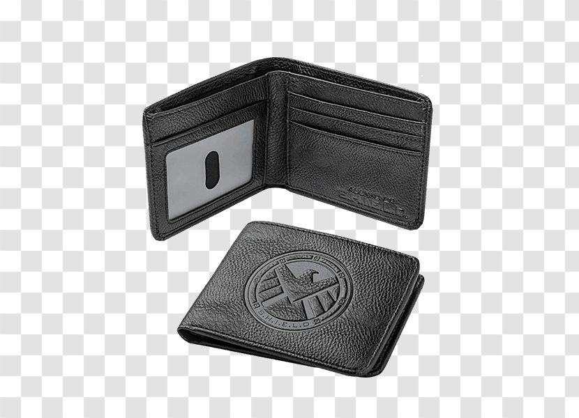 Wallet Leather RFID Skimming S.H.I.E.L.D. Handbag - POP CULTURE Transparent PNG