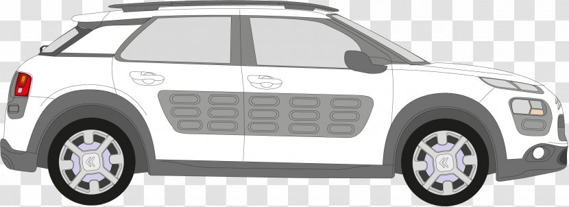 Citroën C4 Cactus Opel Railing Tow Hitch - Bicycle Carrier Transparent PNG