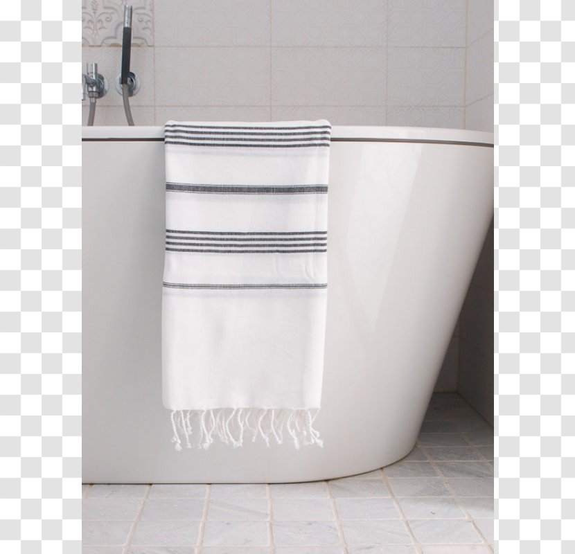 Towel Peshtemal Blue White Hammam - Toilet Bidet Seats Transparent PNG