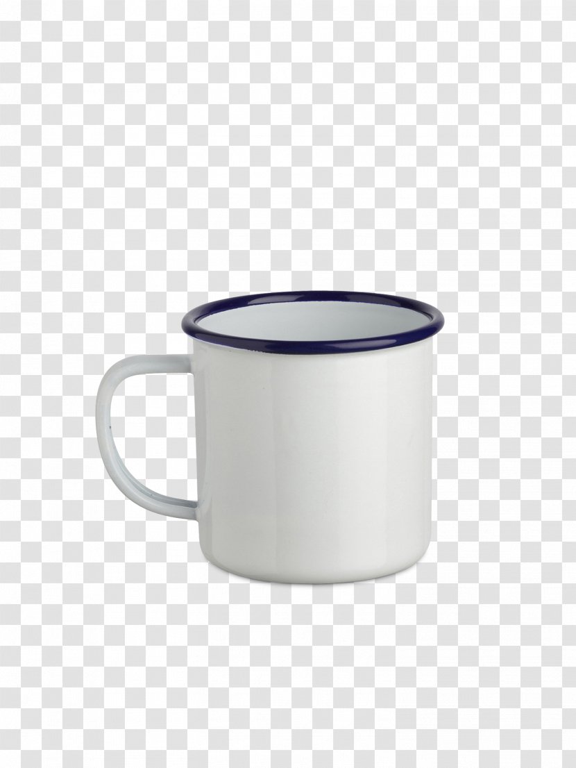 Mug Coffee Cup Vitreous Enamel Tableware - White Sofa Transparent PNG