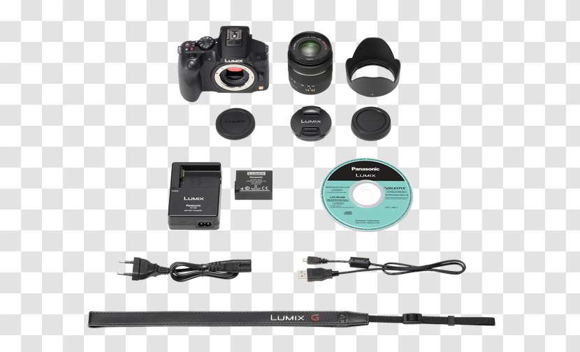 Camera Lens Panasonic Lumix DMC-G6 Mirrorless Interchangeable-lens - Pointandshoot Transparent PNG