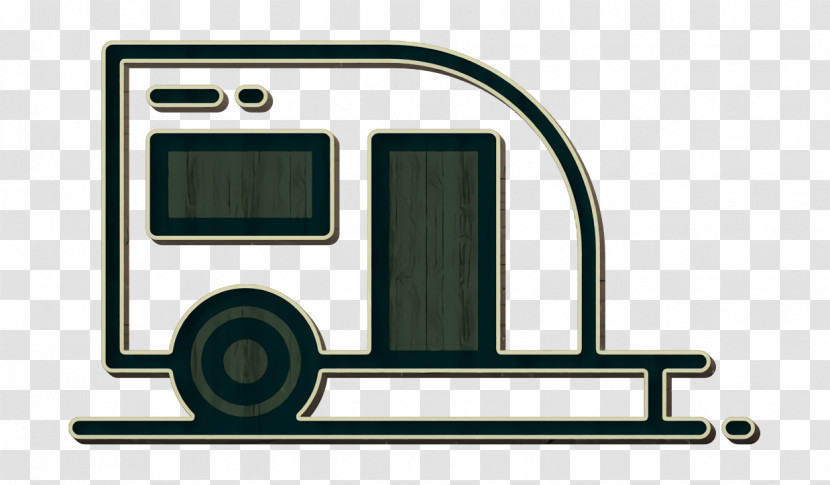 Camping Outdoor Icon Caravan Icon Trailer Icon Transparent PNG