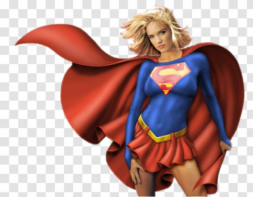 Supergirl Kara Zor-El Superman Wonder Woman Female - Flower - Cartoon Transparent PNG