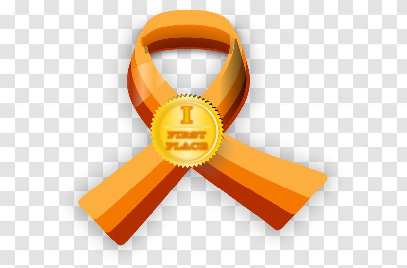 Competition Award Clip Art - Orange Transparent PNG