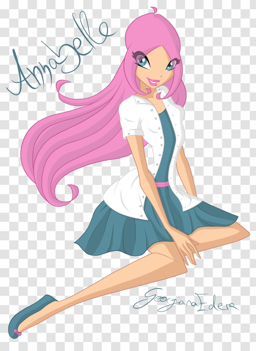 Annabelle DeviantArt Doll - Tree - Columbine Transparent PNG