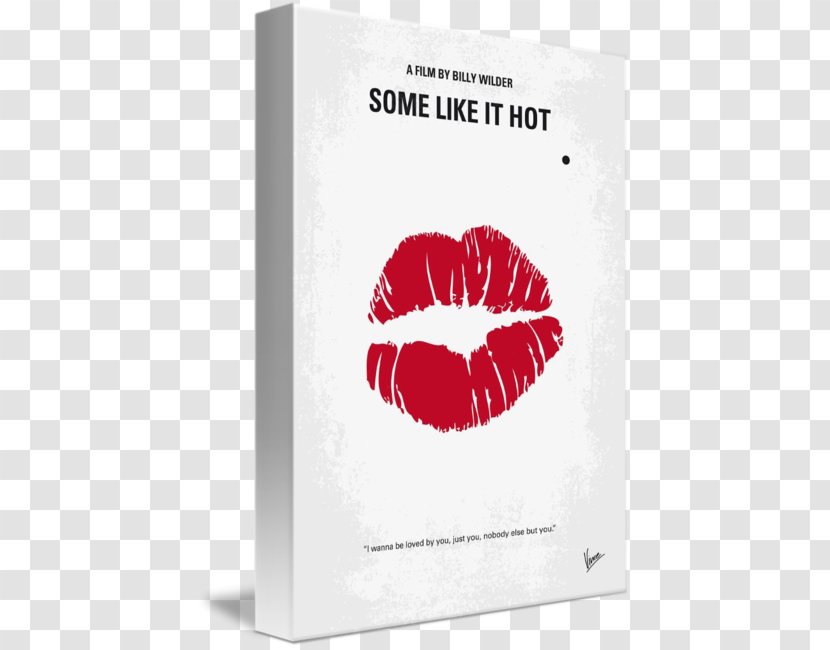 Film Poster Canvas Print Art Minimalism - Some Like It Hot Transparent PNG