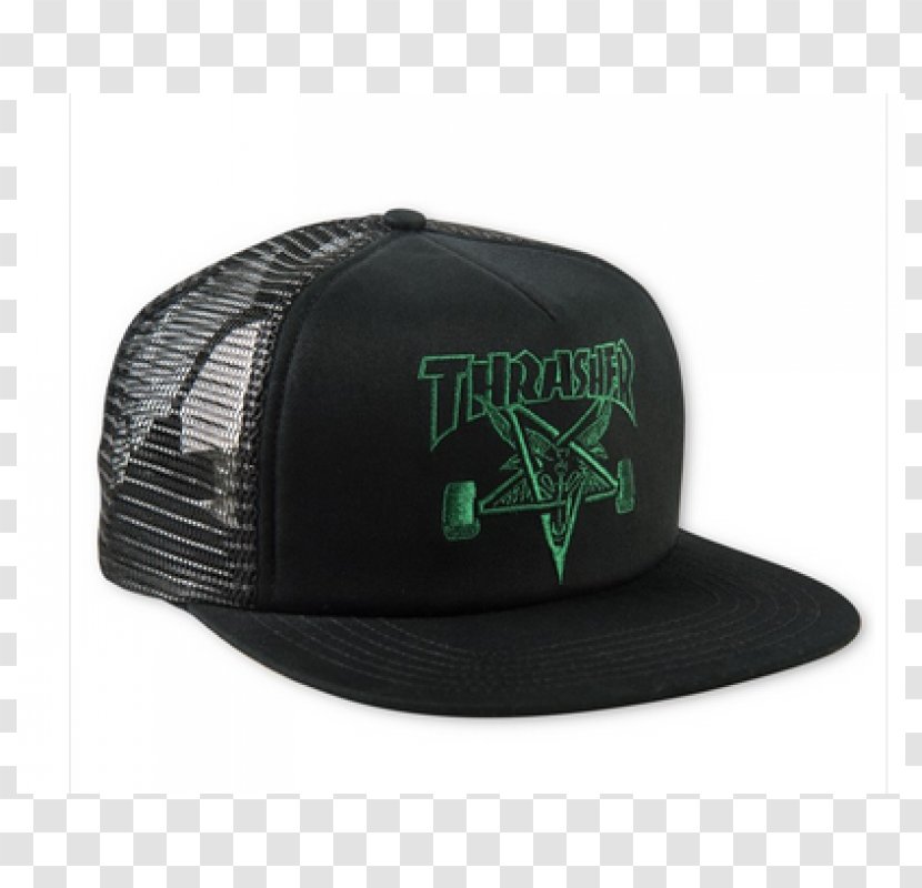 T-shirt Trucker Hat Baseball Cap Thrasher - Clothing Transparent PNG