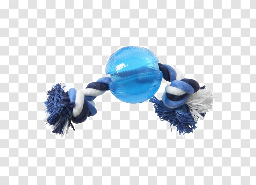 Ball Toy Dog Rope Blue - Kong Company Transparent PNG