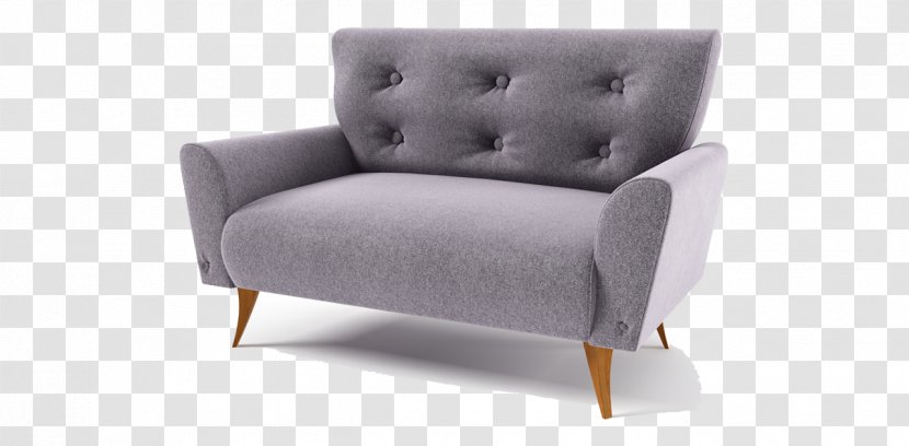 Couch Sofa Bed Chair Cushion Furniture - Retro Style - Vintage Transparent PNG