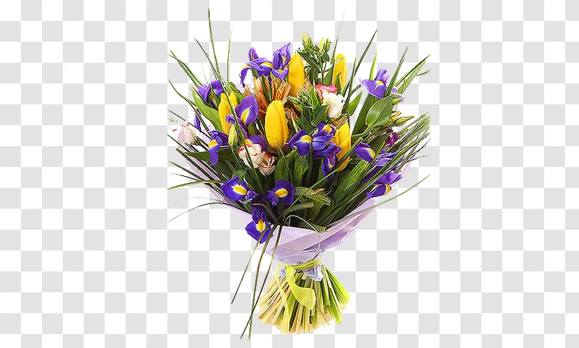 Flower Bouquet March 8 International Womens Day Tulip - Gift - Yellow Tulips Transparent PNG