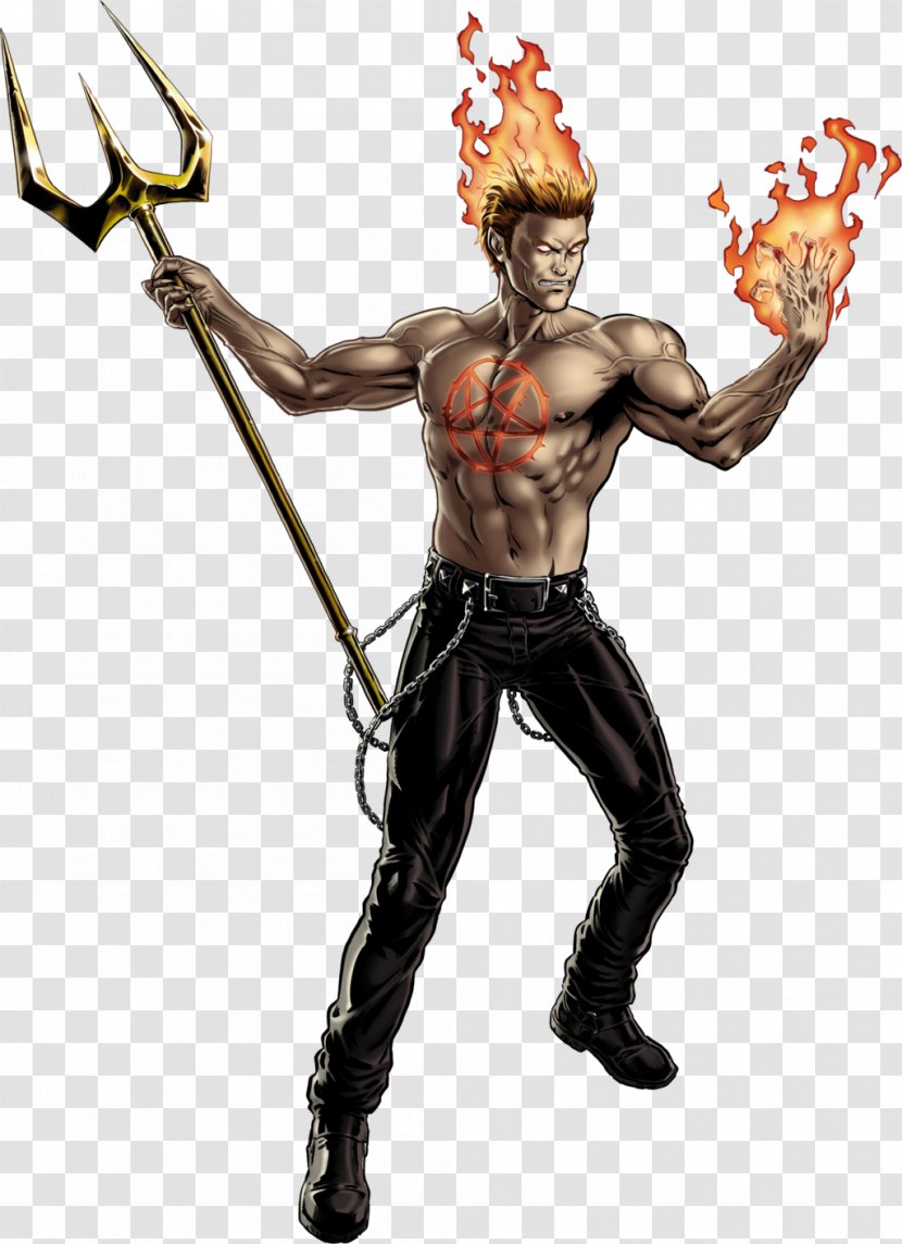 Marvel: Avengers Alliance Future Fight Johnny Blaze Mephisto Doctor Strange - Muscle - Magneto Transparent PNG