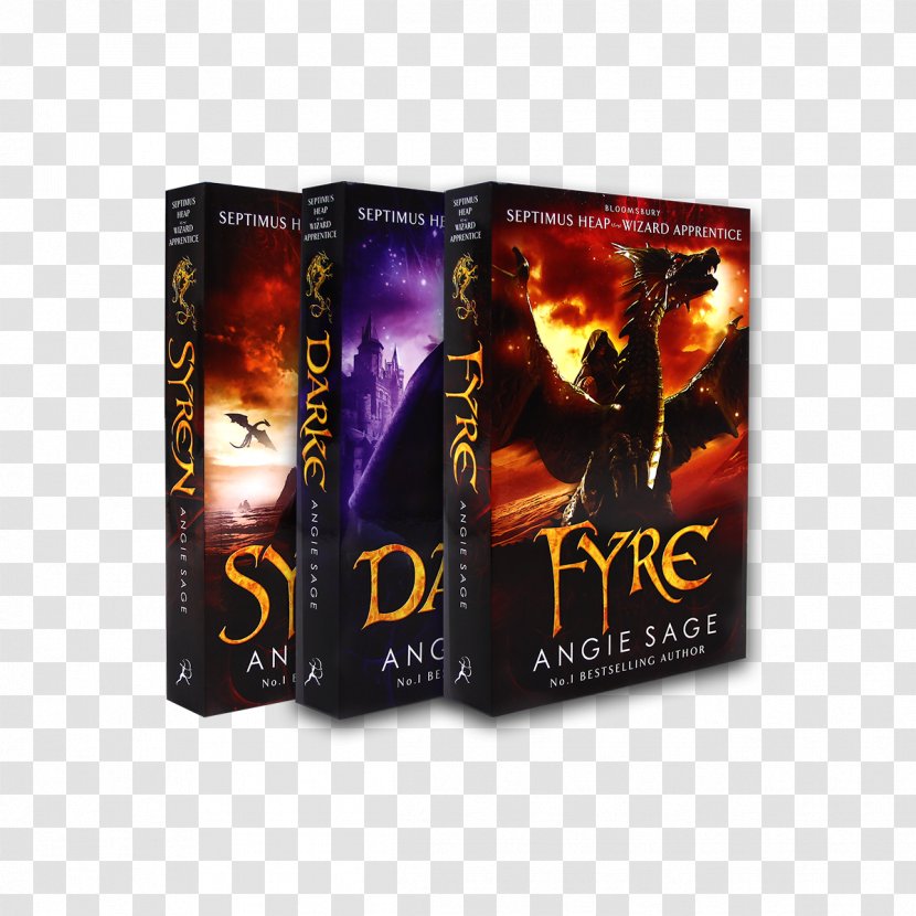 Fyre Septimus Heap DVD Book - Colorful Collections Background Transparent PNG