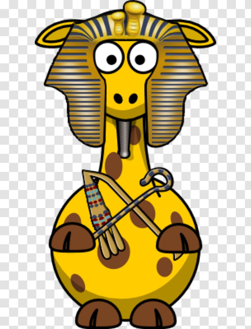 Giraffe Cartoon Clip Art - Artwork - Clipart Transparent PNG
