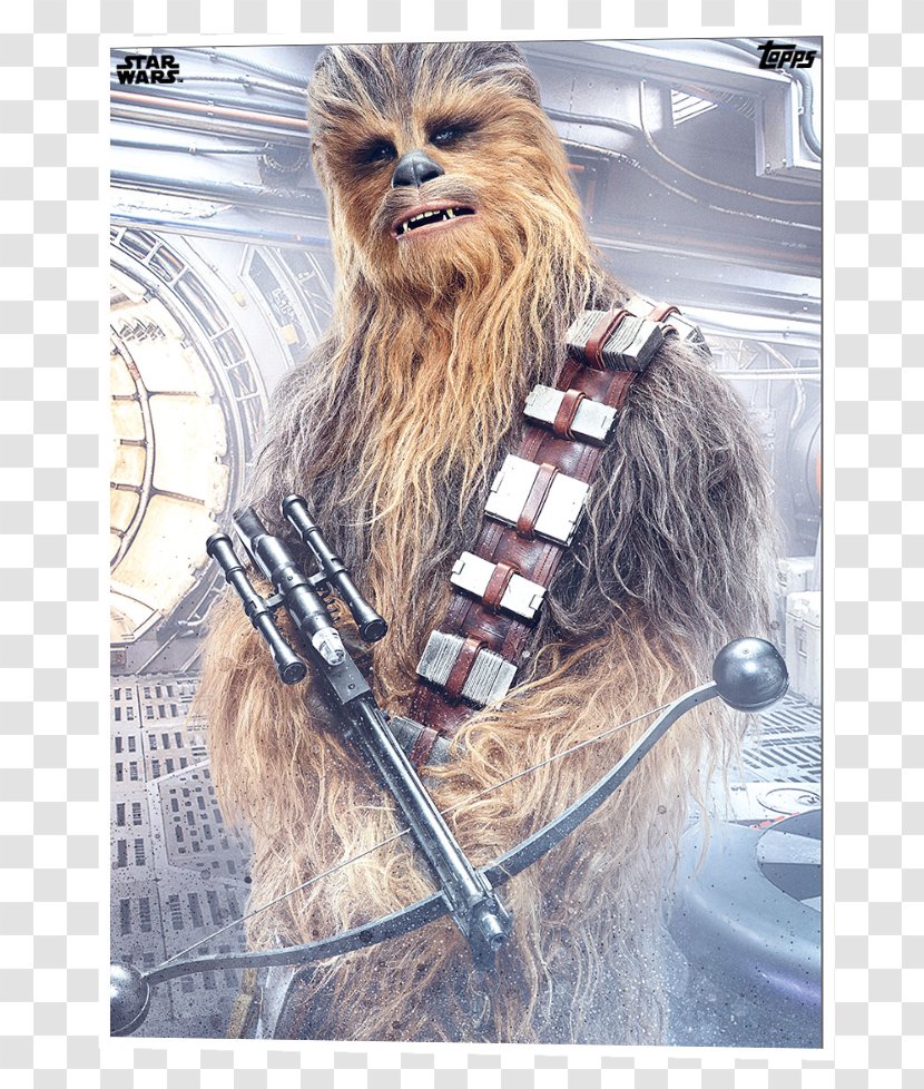 Chewbacca Star Wars Poster Jedi Film - Trading Card Transparent PNG