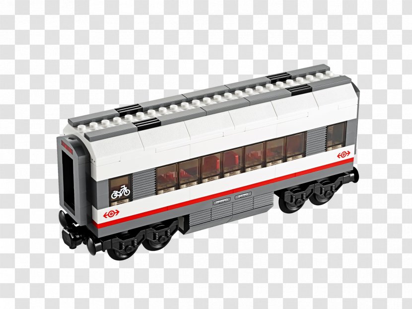 LEGO 60051 City High-Speed Passenger Train Rail Transport Lego Trains - Locomotive Transparent PNG