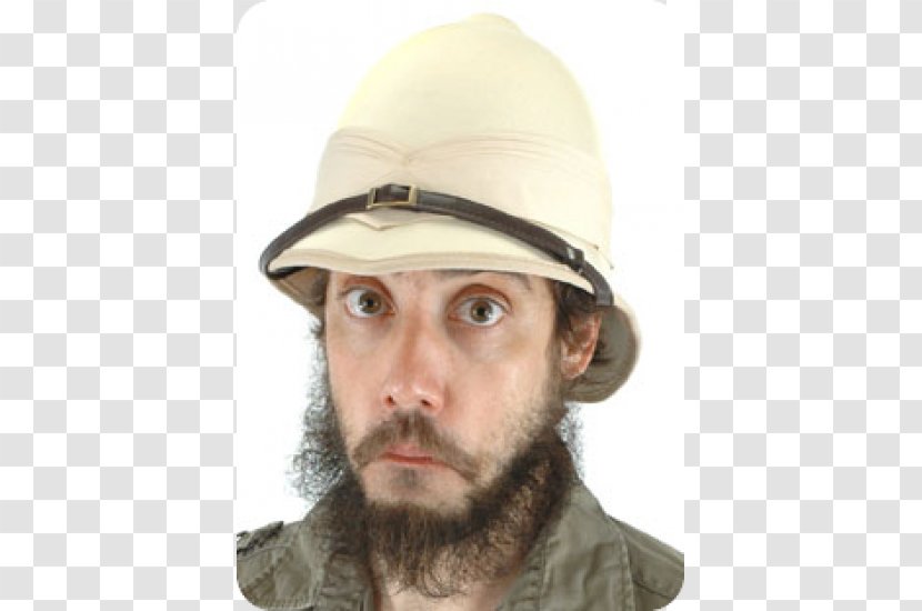 Pith Helmet Costume United Kingdom Hat - Facial Hair Transparent PNG