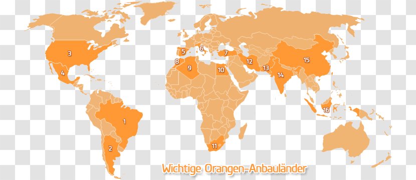 Eram Europe Ltd British Empire World Map Information - Orange Grapefruit Transparent PNG