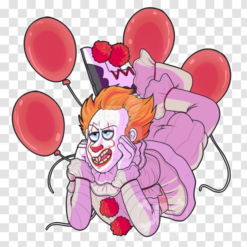 Work Of Art Artist Clown - Silhouette - Pennywise Drawing Transparent PNG