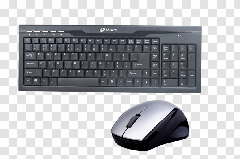 Computer Keyboard Mouse USB Wireless Optical - Electronic Device Transparent PNG