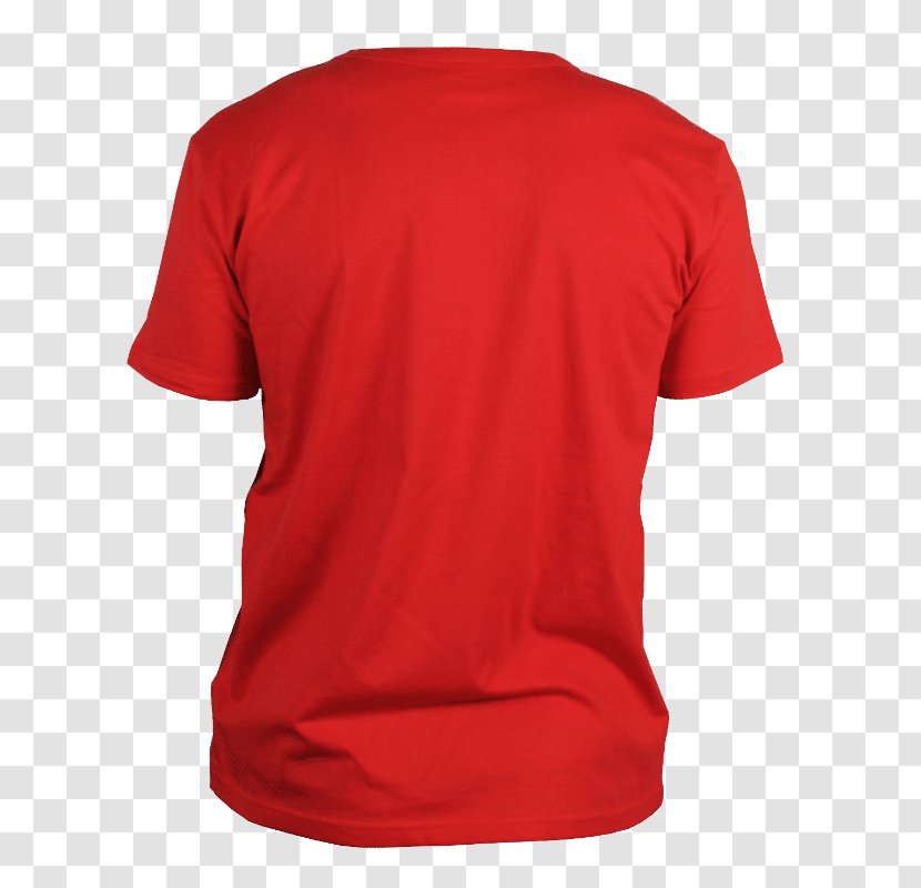 T-shirt Fanatics Clothing Neckline - Active Shirt - Red Transparent PNG