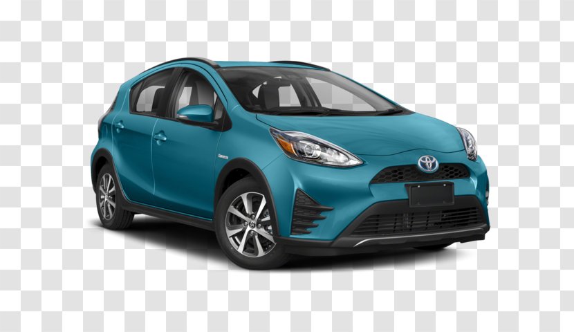 2018 Toyota Prius C Three Hatchback Two Car One Transparent PNG