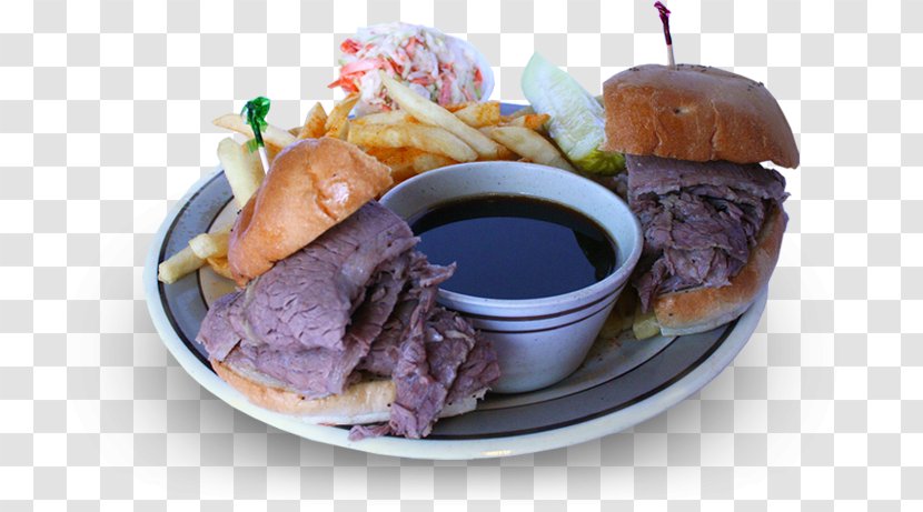 Roast Beef Full Breakfast Sunday Steak - French Dip Transparent PNG