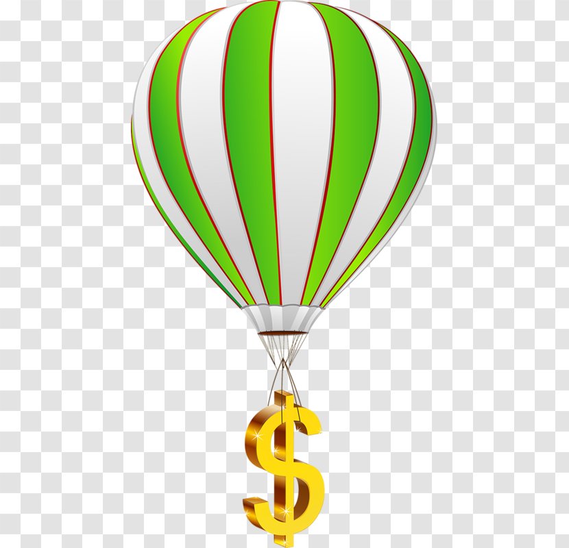 Balloon Symbol Dollar Sign - Hot Air Transparent PNG
