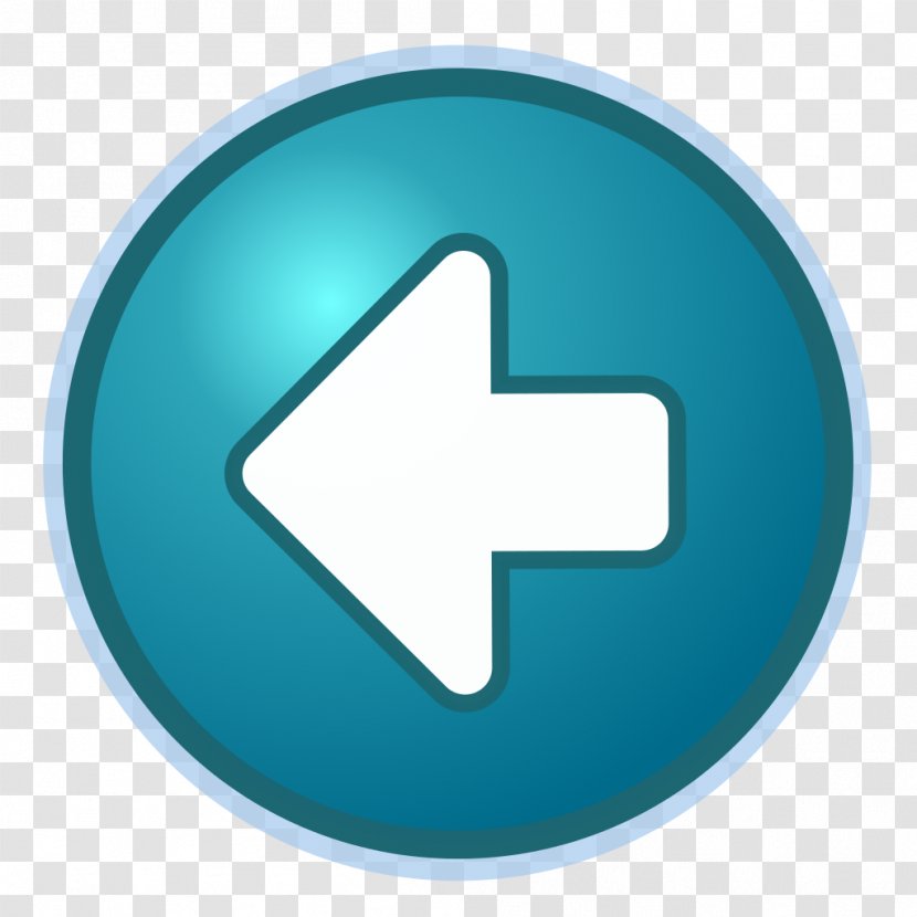 Arrow Symbol - Button - Previous Transparent PNG