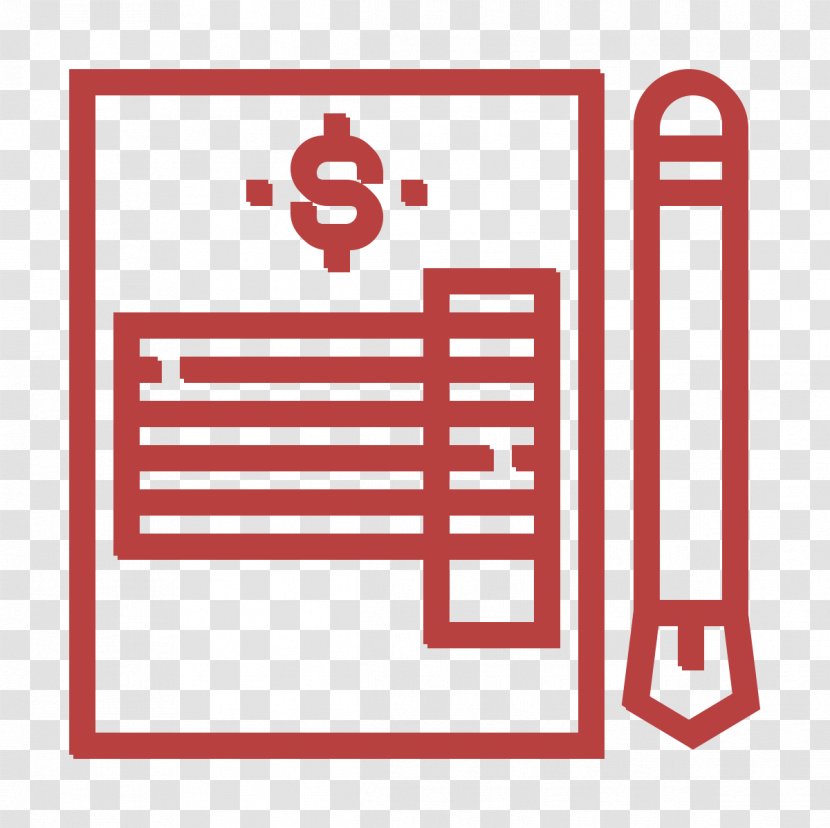 Asset Icon Business Finance - Sign Loan Transparent PNG