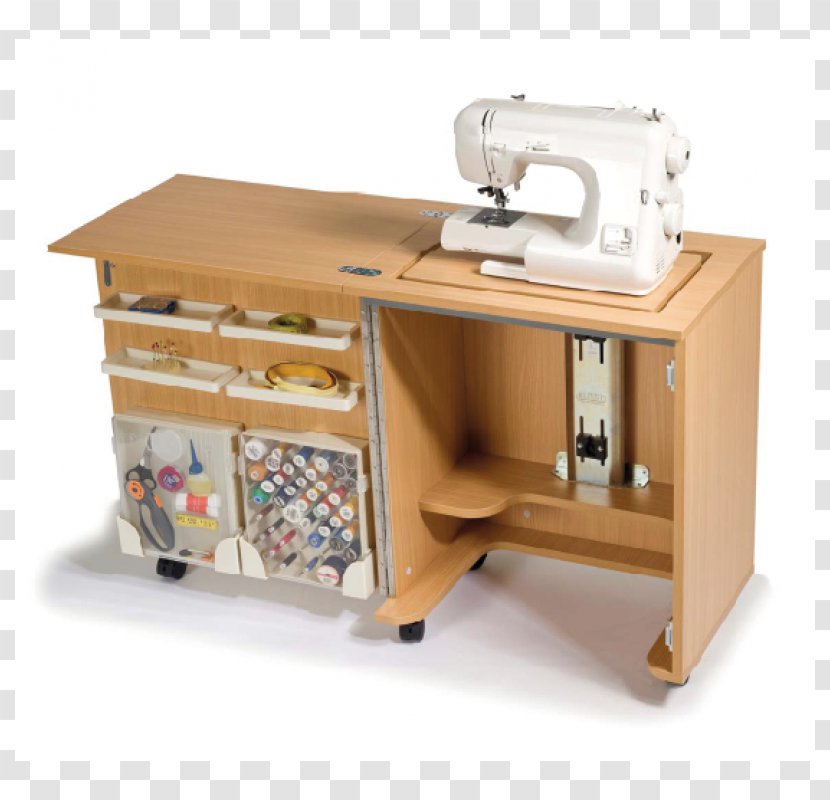 Sewing Machines Cabinetry Stitch - Machine - Supplies Transparent PNG