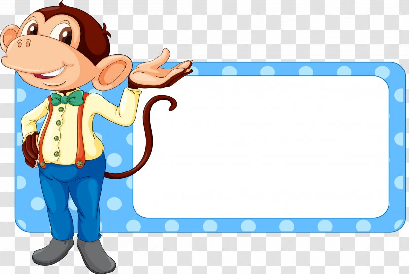 Vector Graphics Stock Illustration Royalty-free Clip Art - Hand - Baby Monkey Transparent PNG