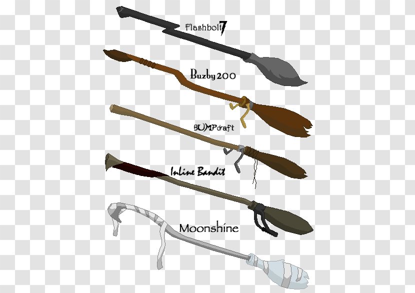 Material Weapon Tool - Harry Potter Broom Transparent PNG