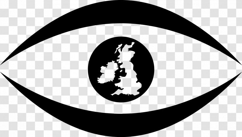 Logo Eye - Black And White Transparent PNG