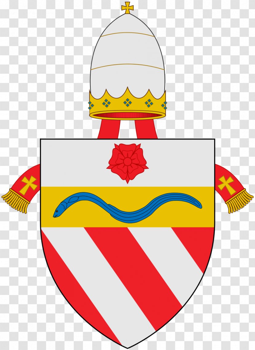 Papal Coats Of Arms Pope Aita Santu Tiara Coat - Celestine Iii - Nicholas Transparent PNG